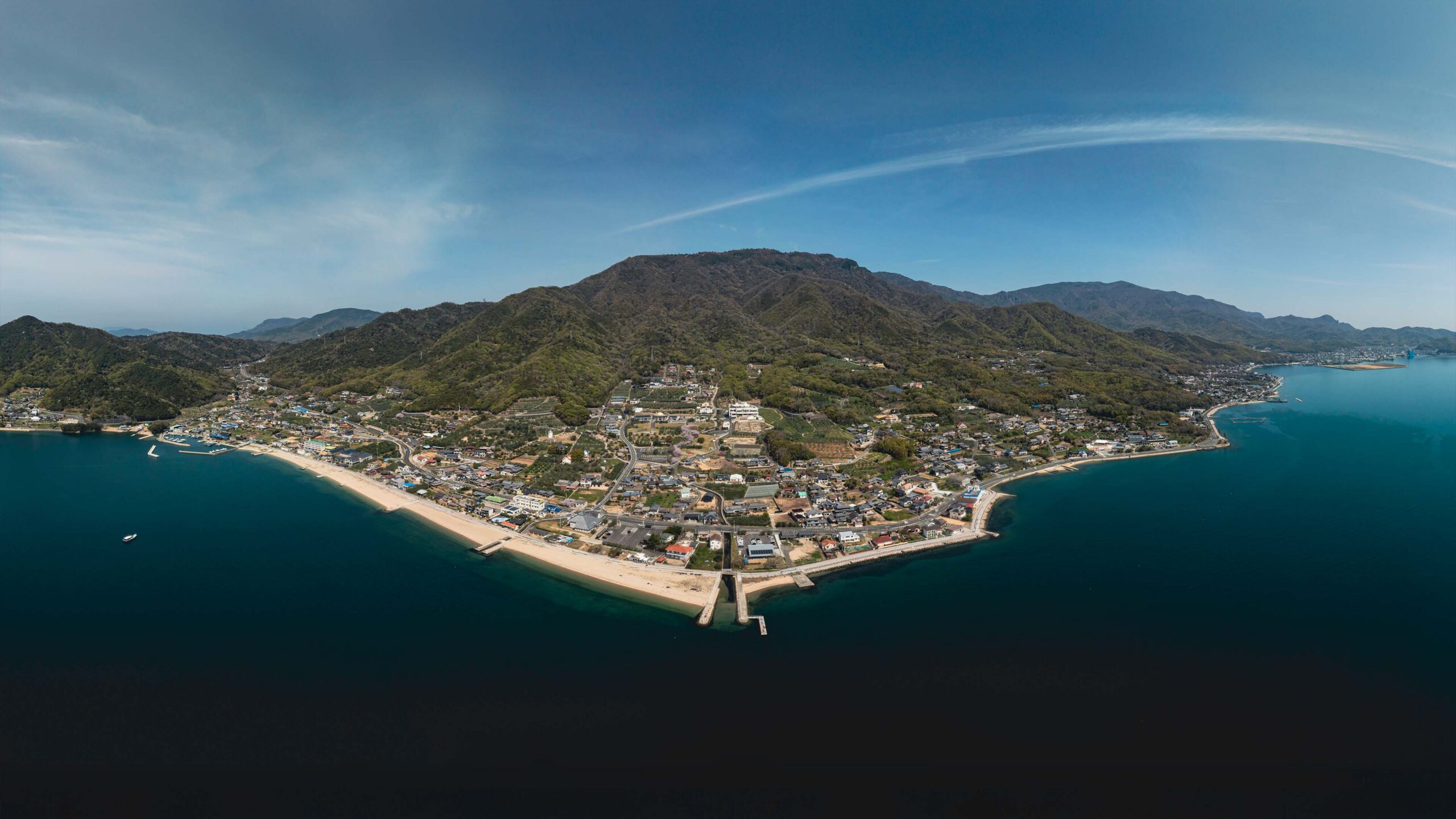 日本小豆島高空大景空拍｜瑞森航拍跨國作品