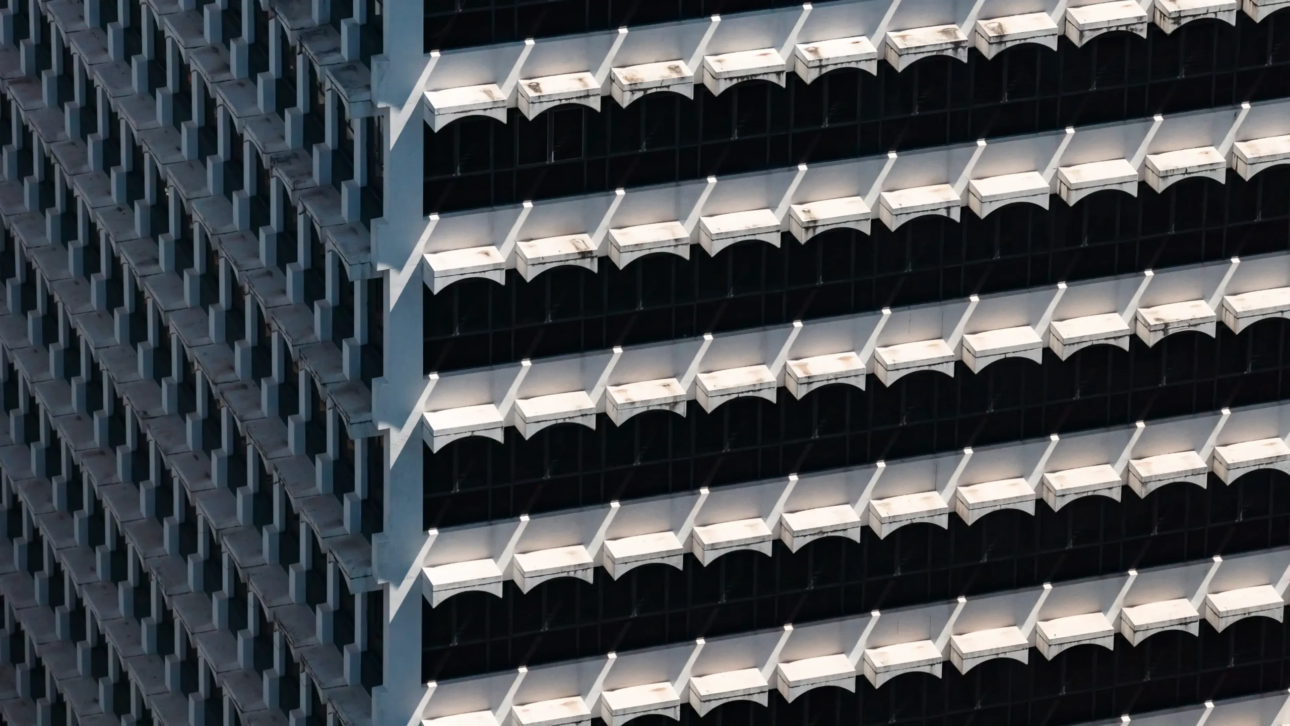 香港建築外牆空拍攝影