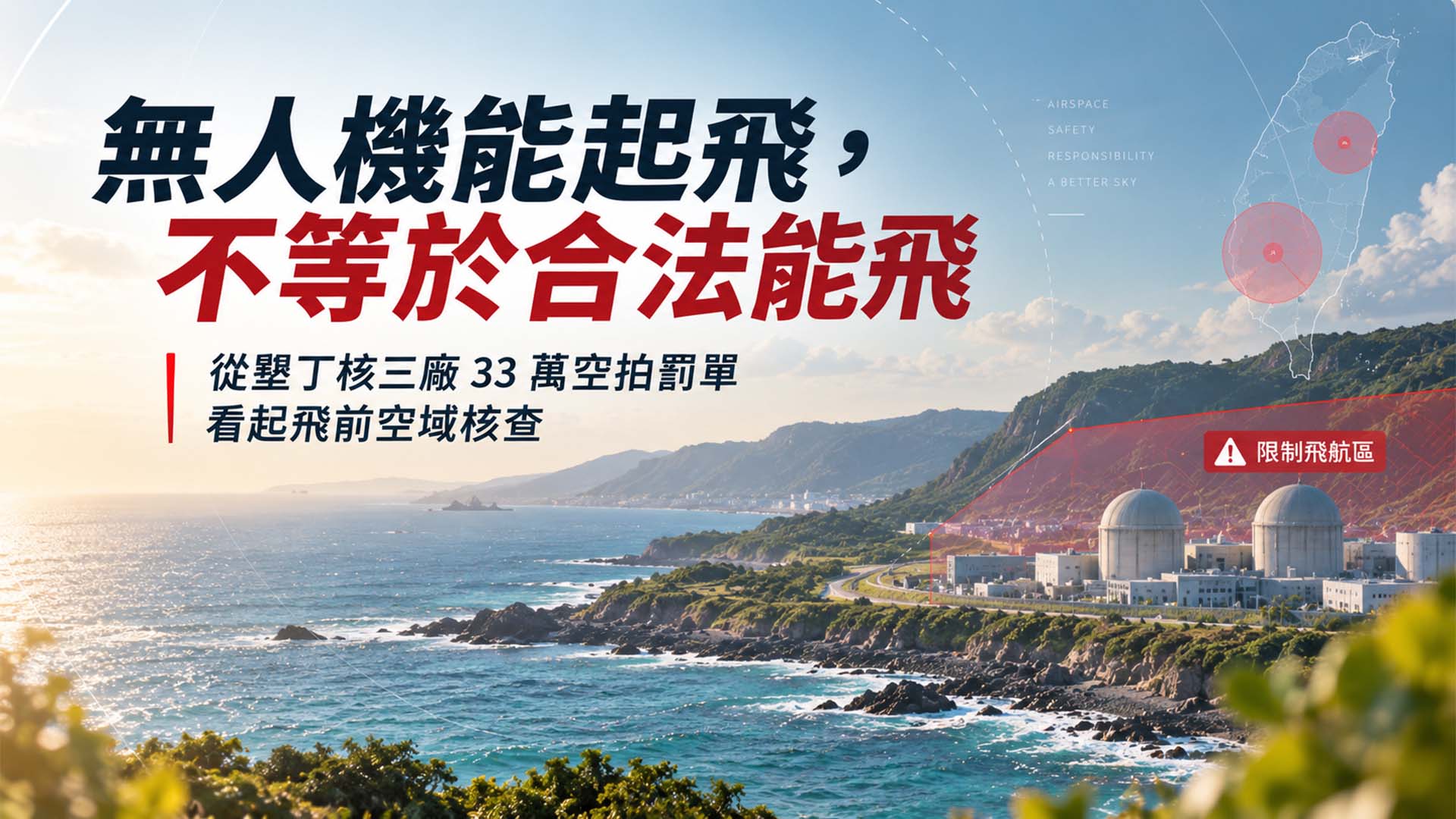 空拍禁飛區怎麼查?從 33 萬罰單看空域核查|瑞森航拍